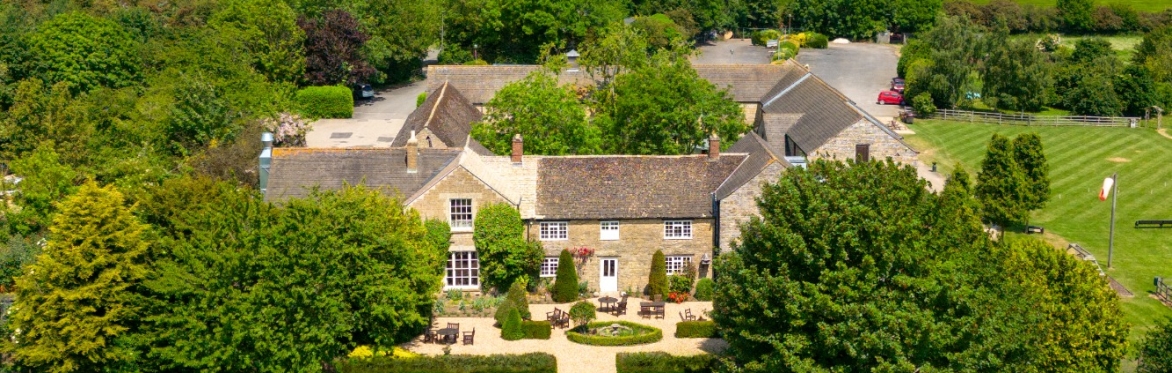 An arial view of The Barnsdale