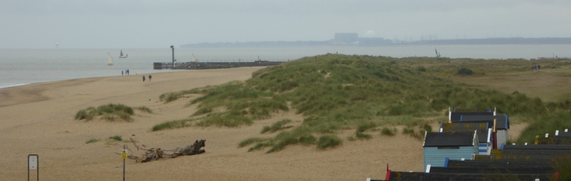 Sailing off Southwold