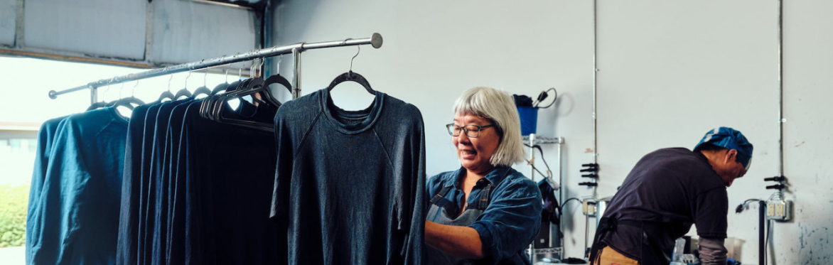 NW Sewn Field Trip to Botanical Colors: Indigo Dye Workshop