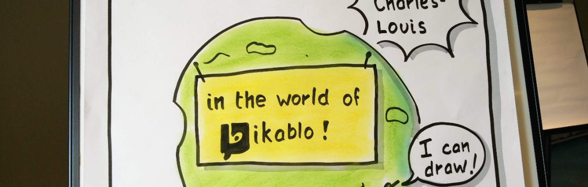 Visual facilitation with bikablo (Brussels)