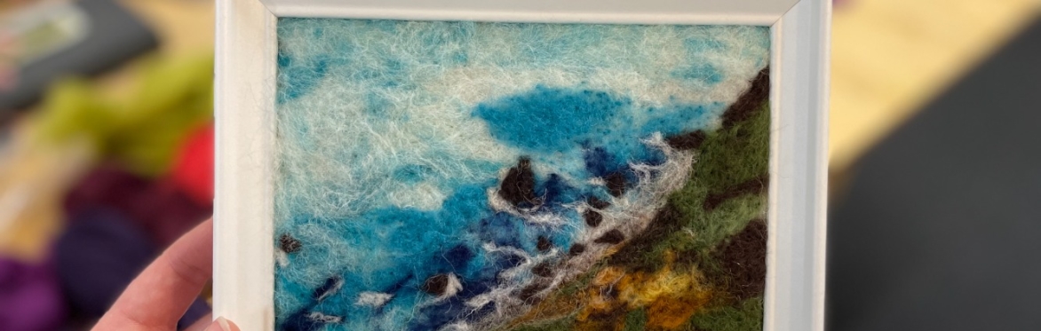 Needle Felted Landscapes