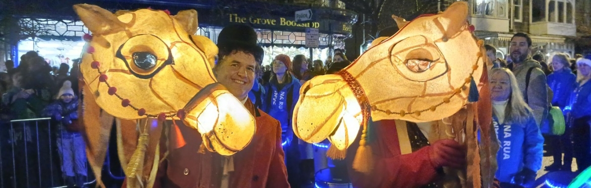 Visit Santa's Grotto during Ilkley's 2026 Christmas Lights Switch-On Event
