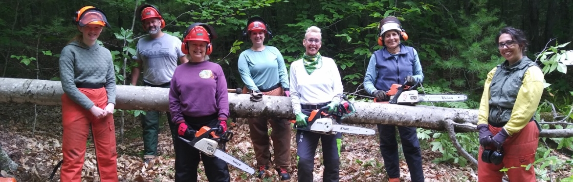 Beginner Chainsaw Safety with Femmes & Friends