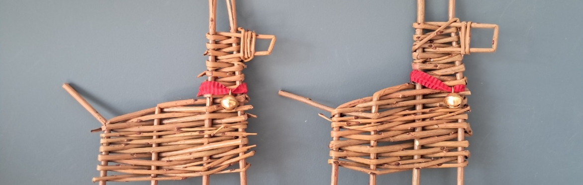 Woodcraft for Wellbeing - Festive Willow Weaving