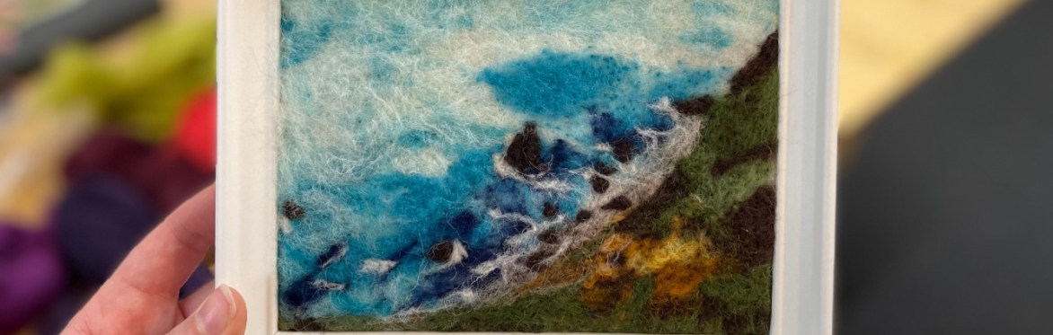 Needle Felted Landscapes