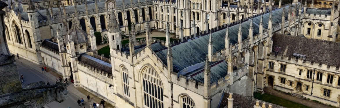 Image of stone buildings and skyline