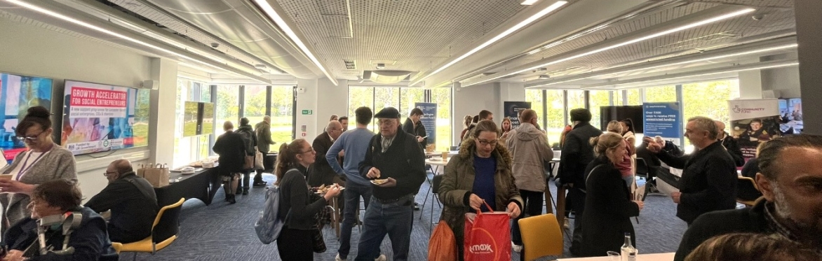 Social Investment Funding Fair April 2024 visitors at Brookfield
