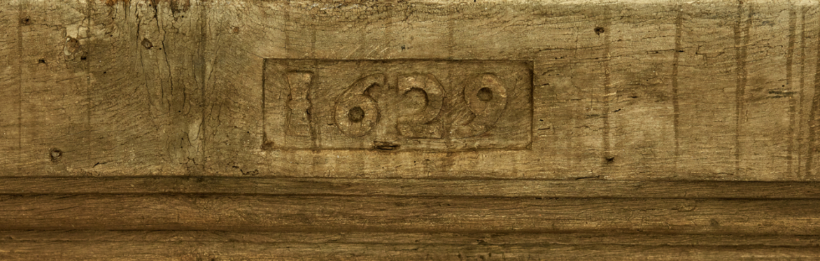 Date carved over the door of Rodd Court