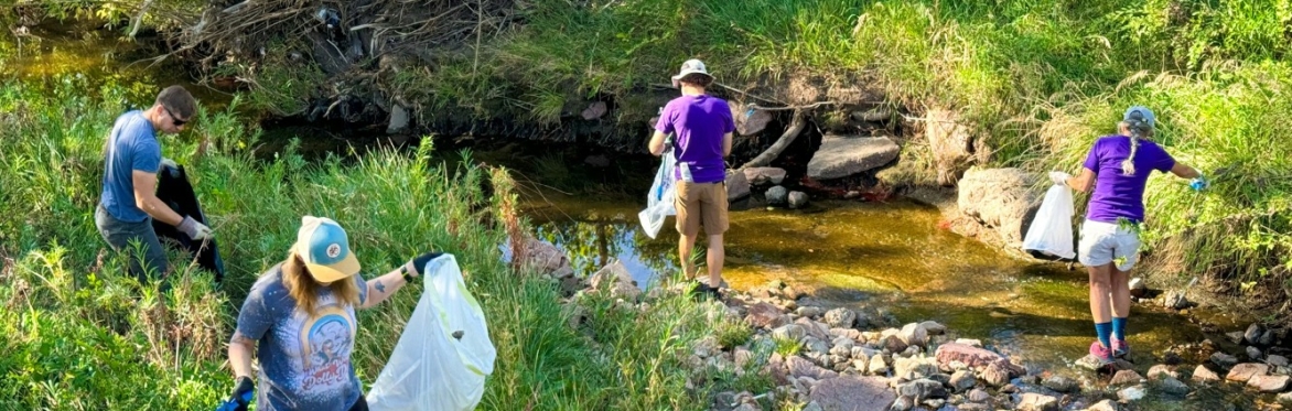 Boulder Creek Cleanup with B Local CO and Patagonia Boulder