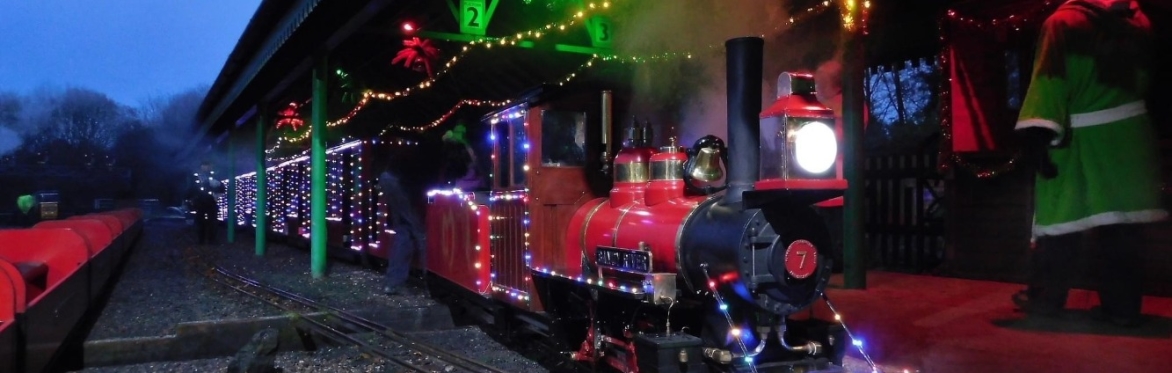 Christmas Light Trains