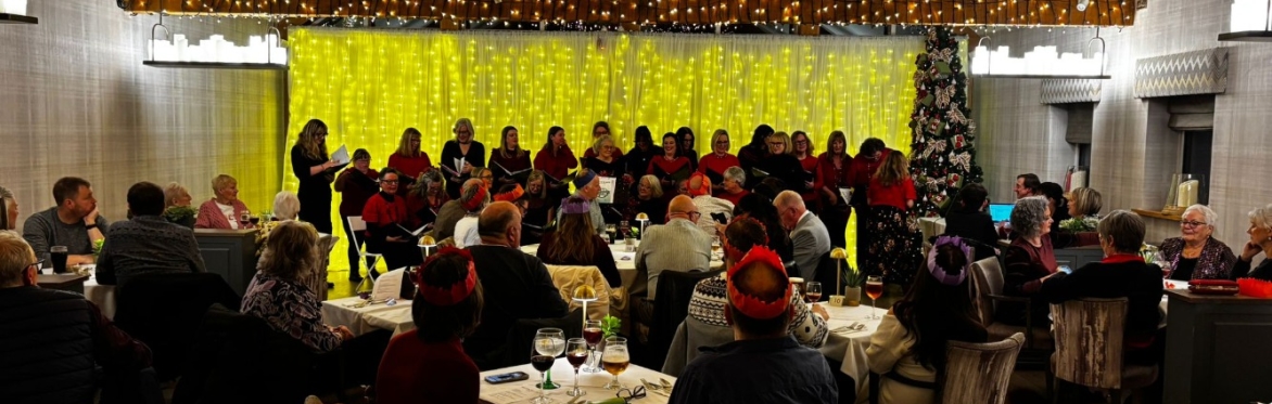 Christmas Carols with Lakeland Larks Choir & Festive Dinner