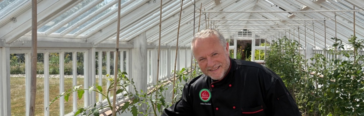 Felice Tocchini at the Walled Gardens at Croome Court