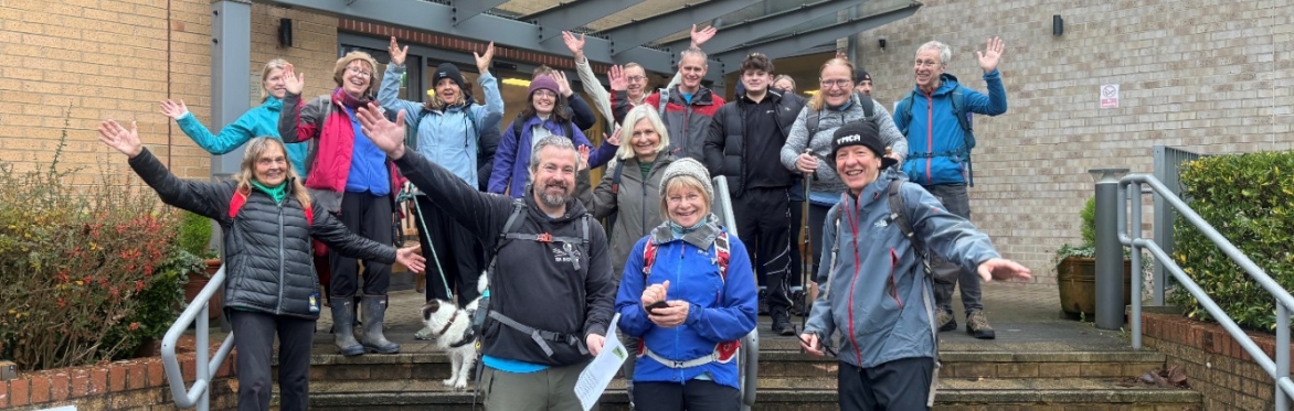 Wednesday evening walking training  - Colley Hill circuits