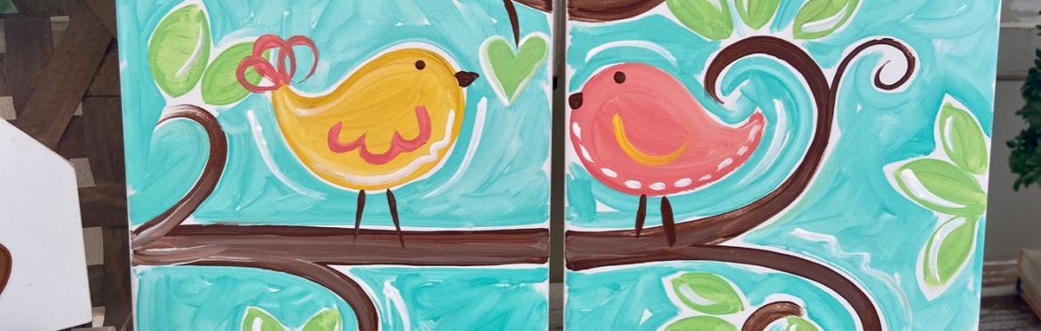 Mom and Me  Paint Class