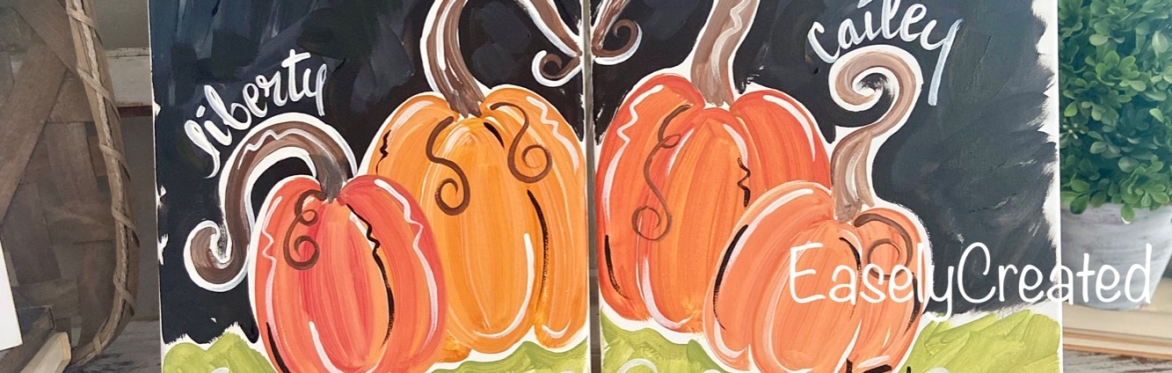 Mom and Me  Paint Class "Pumpkin Patch"