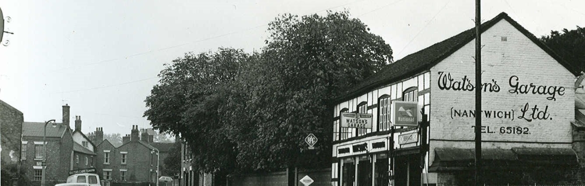 Black and white photograph of Welsh Row