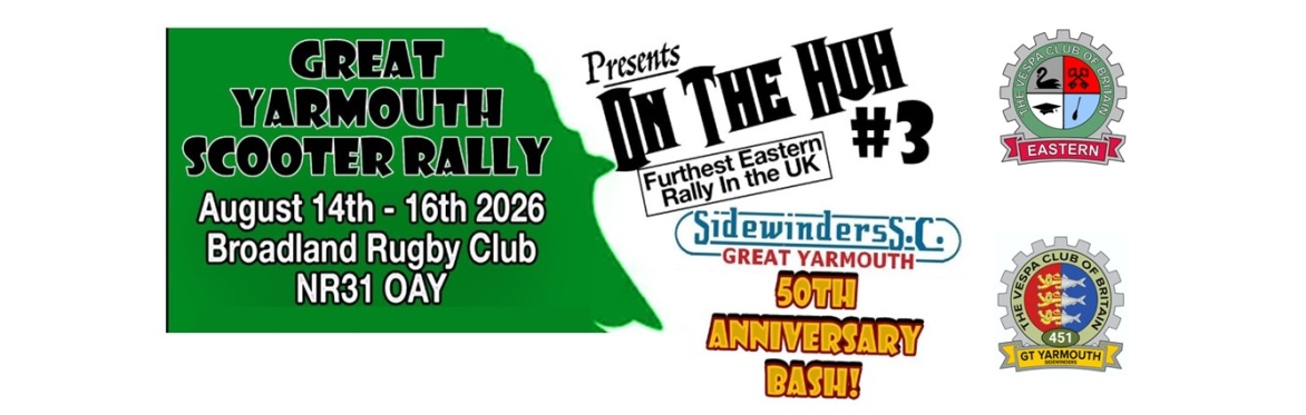 Eastern Region/Great Yarmouth Sidewinders  50th Anniversary Bash
