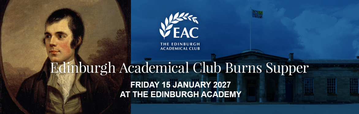 Edinburgh Academical Club: Burns Supper 2027