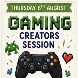 Gamer creators at The Acorn