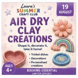 Air dry clay creations