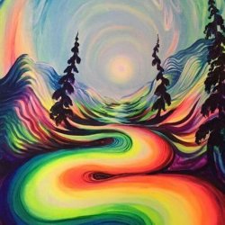 Class | Adult Paint & Sip | Colorful Trail