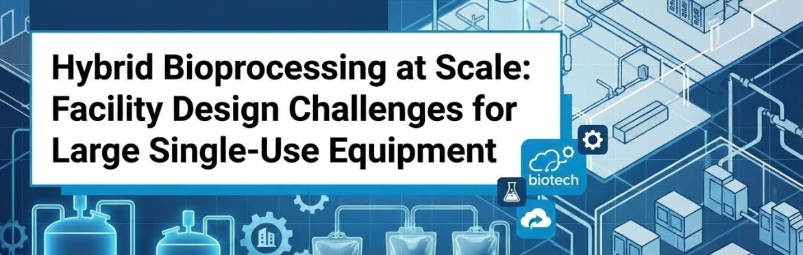 Programs/Education Event: Hybrid Bioprocessing at Scale: Facility Design Challenges for Large Single-Use Equipment