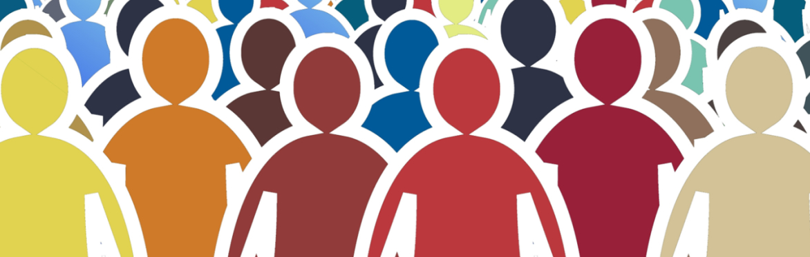 An illustration of a crowd of people.