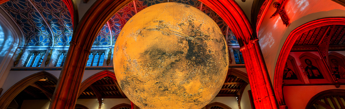 Photo of Mars in Chelmsford Cathedral