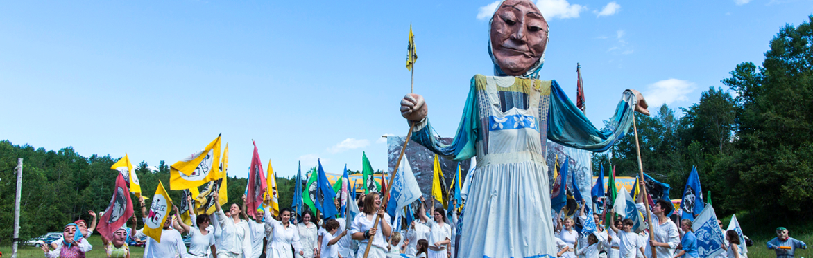 Bread and Puppet Theater's "Our Domestic Resurrection Circus: Apocalypse Defiance"