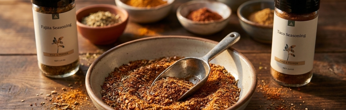 Make your own taco/fajita seasoning