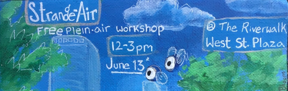 Strange-Air Painting with The Potentialist at the Riverwalk