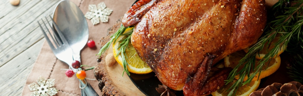 A traditional Christmas Turkey
