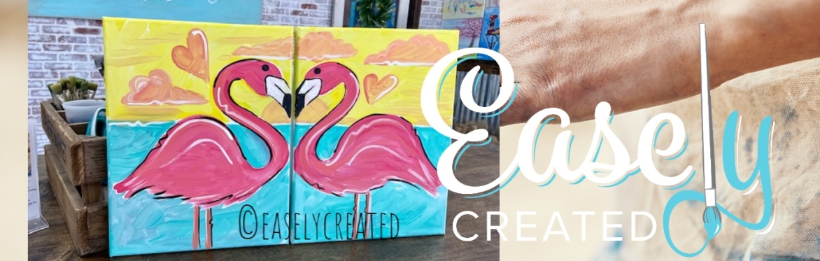 Mom & Me Flamingo Paint Class