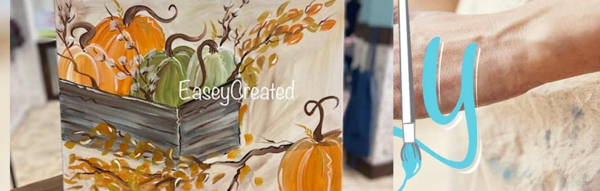 Sip and Paint "Fall Pumpkins" Canvas