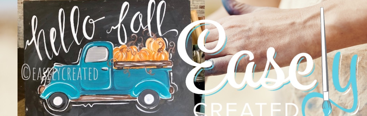 Thrifty Tuesday $25 Paint Night "Fall Truck" Canvas