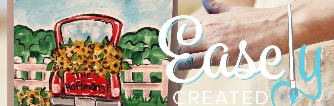 Online Paint Class "Sunflower Truck" (Includes pre-drawn canvas and paint)