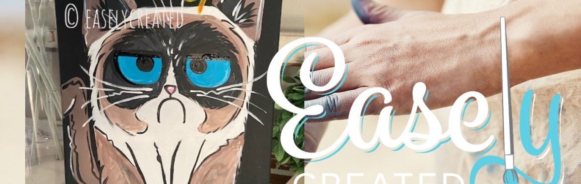 Creative Kids Paint Class Ages 6-14 "Grumpy Cat"