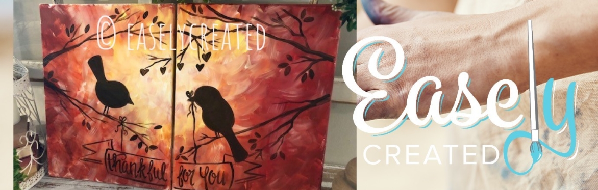 Couples Sip & Paint "Thankful"