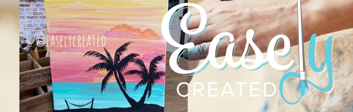 Tropical Sunset Thrifty Tuesday $25 Paint Night