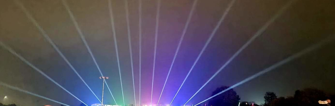 Light Show at DRT Fireworks