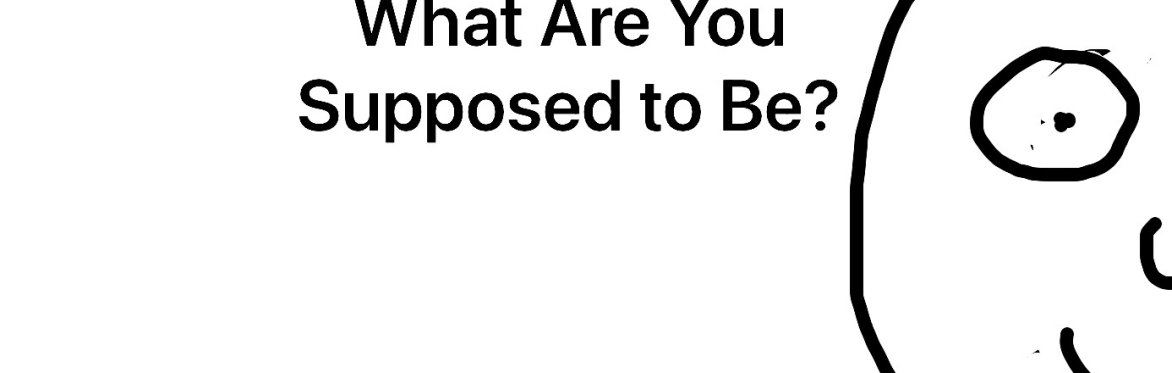What Are You Supposed To Be?