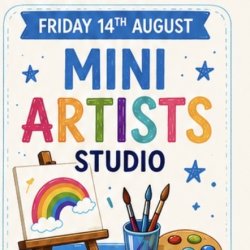 Mini Artists studio at The Acorn