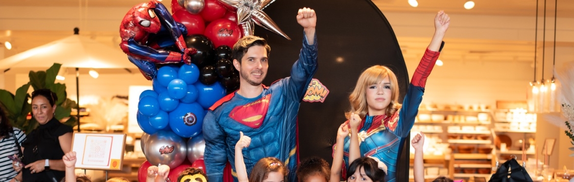 Super Hero Day at The Shops at Merrick Park