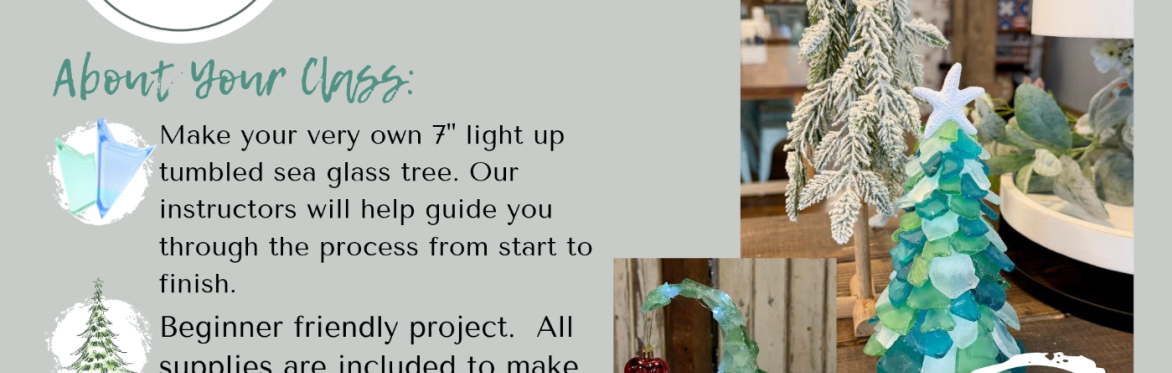 Sea Glass Tree DIY Workshop