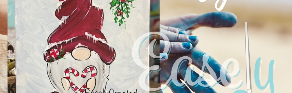 Sip and Paint "Candy cane Gnome"