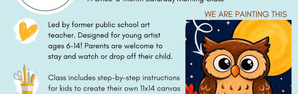 CREATIVE KIDS Paint Class Ages 6-14