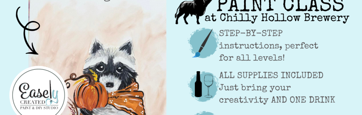 Sipping & Painting with Easely Created at Chilly Hollow Brewery (Includes One Drink)
