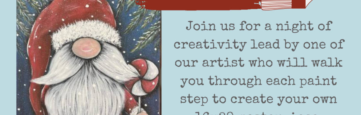 Paint Night Fundraiser for Blue Ridge Studio for Performing Arts