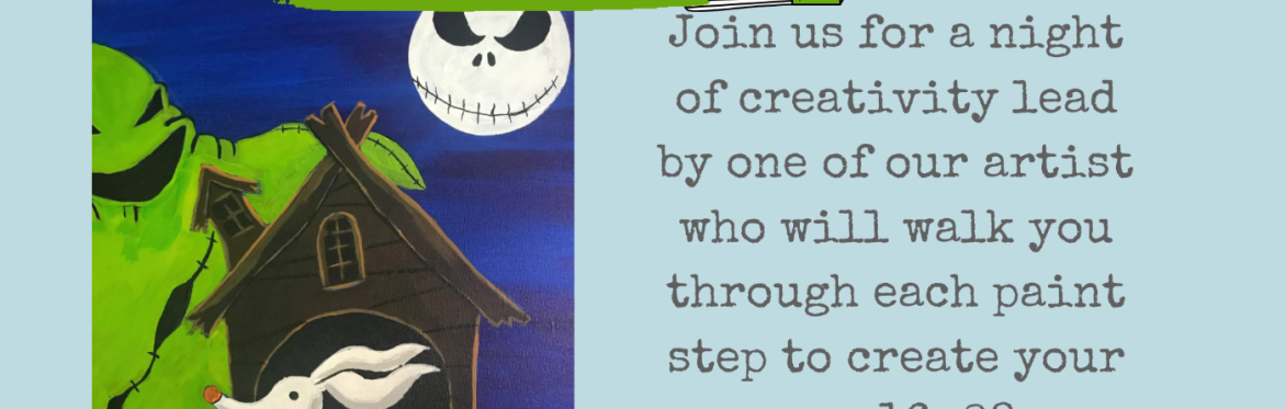 THRIFTY TUESDAY $25 Paint Night NIGHTMARE