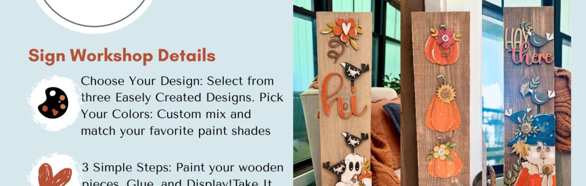 DIY Workshop "4ft Fall Porch Leaner"
